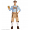 Bavorský kroj Oktoberfest - nohavice béžové L