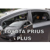 Deflektory komplet 4 ks - Toyota Prius, 2011- / Plus