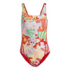 adidas Graphic Farm Swimsuit Womens pearl citrine 8 (XS)