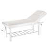 Beauty System Masážne a rehabilitačné lehátko BW-218 biely