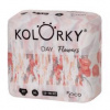KOLORKY DAY - květy - XL (12-16 kg) - 17 ks - jednorázové eko plenky