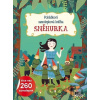 Rozprávková samolepková knižka Snehulienka