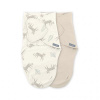 INGENUITY Zavinovačka SwaddleMe™ Ulitka bavlna Born free 2ks 0,5 TOG 0-3m