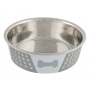 Miska nerez sa silikón plášťom bielo1,4 l 21 cm TR 1,4l/21cm bílo/šedá