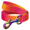 WAUDOG vodítko nylon Gradient oranžovo-růžové (S/122cm/1,5cm)