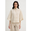 MM by Max Mara košeľa dámska ľanová RITO 2616111038600 béžová 36