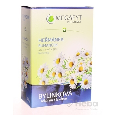 MEGAFYT Bylinková lekáreň RUMANČEK bylinný čaj sypaný 1x50 g