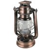 MagicHome® Lucerna petrolejka 16× LED 15 - 60 lm, 23,5 cm, 2× D, měděná LM3525