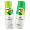 Sada 2 koncentrátov SodaStream 7UpFREE + 7Up