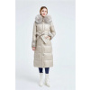 Max Original Leather Páperový kabát s kožušinou G-2302-1323 cream (2XL 54-56) - Cream - 2XL