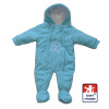 Dětská zimní kombinéza, Dětský svět, tyrkysová s Medvídkem velikost 80 (Dětský fleccový overal, Dětský svět, tyrkysový s Medvídkem velikost 80)