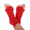Happy Feet HF03 Adjustační ponožky Red Veľkosť: L ( 43-46)