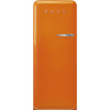 SMEG 51's Retro Style FAB28 chladnička s mraziacim boxom oranžová