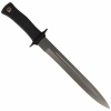 Vega Muela SCORPION-26W taktický nôž 26 cm, čierna, guma, kožené puzdro