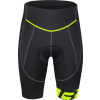 kraťasy FORCE B30 do pasu s vložkou,černo-fluo Velikost: XS