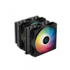 DeepCool AG620 BK ARGB Procesor Vzduchový chladič 12 cm Čierna, Biela 1 kusov (R-AG620-BKANMN-G-2)
