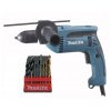Makita HP1641K1X příklepová vrtačka s příslušenstvím HP1641K1X