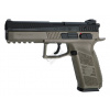 ASG airsoft pištoľ GBB CZ P-09 Metal Version Green Gas Dark Earth