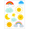 Dočasné tetovanie RAINBOW SUN PK15M umývateľné VYPR