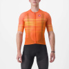 CASTELLI Cyklistický dres s krátkym rukávom - CLIMBER'S 3.0 - oranžová