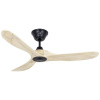 CasaFan ECO GENUINO 122 MS-NT stropný ventilátor, 11.3 W, (Ø x v) 1220 mm x 280 mm, čierna (matná), 312218; 312218