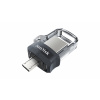 USB kľúč SanDisk Ultra Dual m3.0 128 GB USB typu A / Micro-USB 3.2 Gen 1 (3.1 Gen 1) Čierna Si