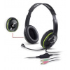 Slúchadlá s mikrofónom Genius headset - HS-400A zelené, 113 dB, 40 mm reproduktory pre hlboké basy