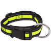 Obojok DOG FANTASY Neoprene limetka M 1ks