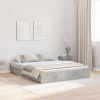zahrada-XL Rám postele s úložným prostorem Betónovo sivá 160 x 200 cm 3335280