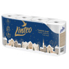 Toaletný papier Linteo Vianoce DEŇ & NOC 8 roliek (3 vrstvový) biely