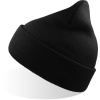 Atlantis Headwear Čepice Wind-S, pletená COT33022000299-black Černá UNI