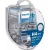 Žiarovka H4 12V/60/55W P43t-38 +60 2ks+2ks W5W Philips WhiteVision Ultra 4200K PHI12342WVUSM PHILIPS