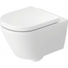 Duravit D-Code - Závesné WC 540x370 mm so SoftClose WC sedátkom, biela 49030900B2
