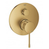 GROHE ESSENCE Podomietková páková vaňová batéria s 3cest.prepínač,Br.Cool Sunrise 24092GN1 GRO 24092GN1
