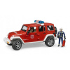 Bruder MAKETA JEEP WRANGLER HASICI + HASIC
