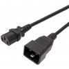PremiumCord Napájací kábel 230V 10A 2m, konektory IEC 320 C13 - IEC 320 C20 kpsb2
