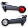 Okrúhle LED obrysové svetlo Fristom FT-009 E šikmé dlhé