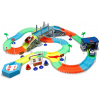 Alltoys Variabilná dráha svietiaca v tme 220 dielov + autíčko s LED svetlom