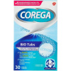 Corega Bio Tabs čistiace tablety na zubné náhrady 30ks