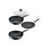 Akčný set panvíc Tefal Unlimited klasická 28 cm, wok 28, palacinková 25 cm a pokrievka 28 cm