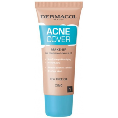 Dermacol AcneCover Make-up na problematickú pleť č. 1, 30 ml, č. 1