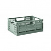 3 Sprouts CRATE M 28 cm skladacia zelená