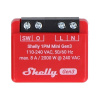 Shelly 1PM Mini GEN3 - Kompaktný inteligentný spínač s meraním prúdu 8 A (Wi-Fi, Bluetooth)