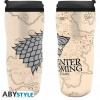 ABYstyle Cestovný hrnček Game of Thrones Winter is Coming 355ml