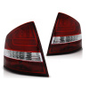 Tuning Tec Zadní světla Škoda Fabia II SEDAN 2004-2012 červeno-bílé LED BAR
