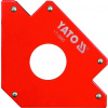 Uholník magnetický 122x190x25mm na zváranie s otvorom