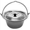 gulášový kotlík 20 l LUX nerezový s pokrievkou 0,8 mm (kotlík na guláš s pokrievkou nerez LUX 0,8 mm 20 litrov)