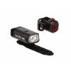 LEZYNE Set svetiel MINI Drive 400XL a Femto USB čierne, 400 Lumenov