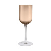 Blomus Poháre na biele víno FUUMI 310ml SET/4ks hnedé