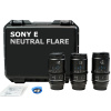 SIRUI Astra AF 50/ 75/ 100mm T1.8 1.33X Full Frame Anamorphic Cine Kit Sony E / Neutral Flare